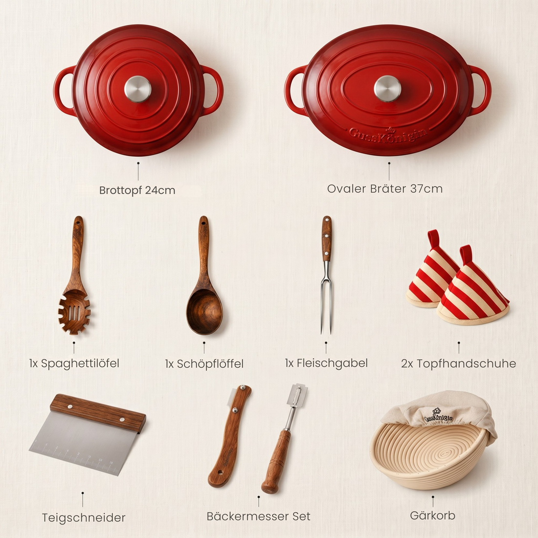 Das Sonntagsset - Schmoren &amp; Backen in Perfektion